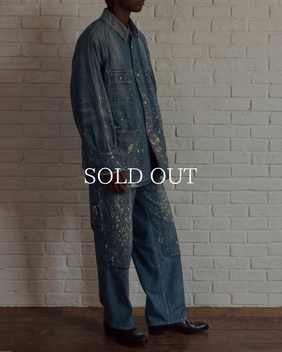 画像12: OLD JOE   HAMPTON CHORE JACKET (PATINA & PAINT) (12)