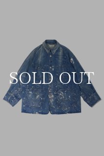 OLD JOE HAMPTON CHORE JACKET (PATINA & PAINT) 242OJ-JK25