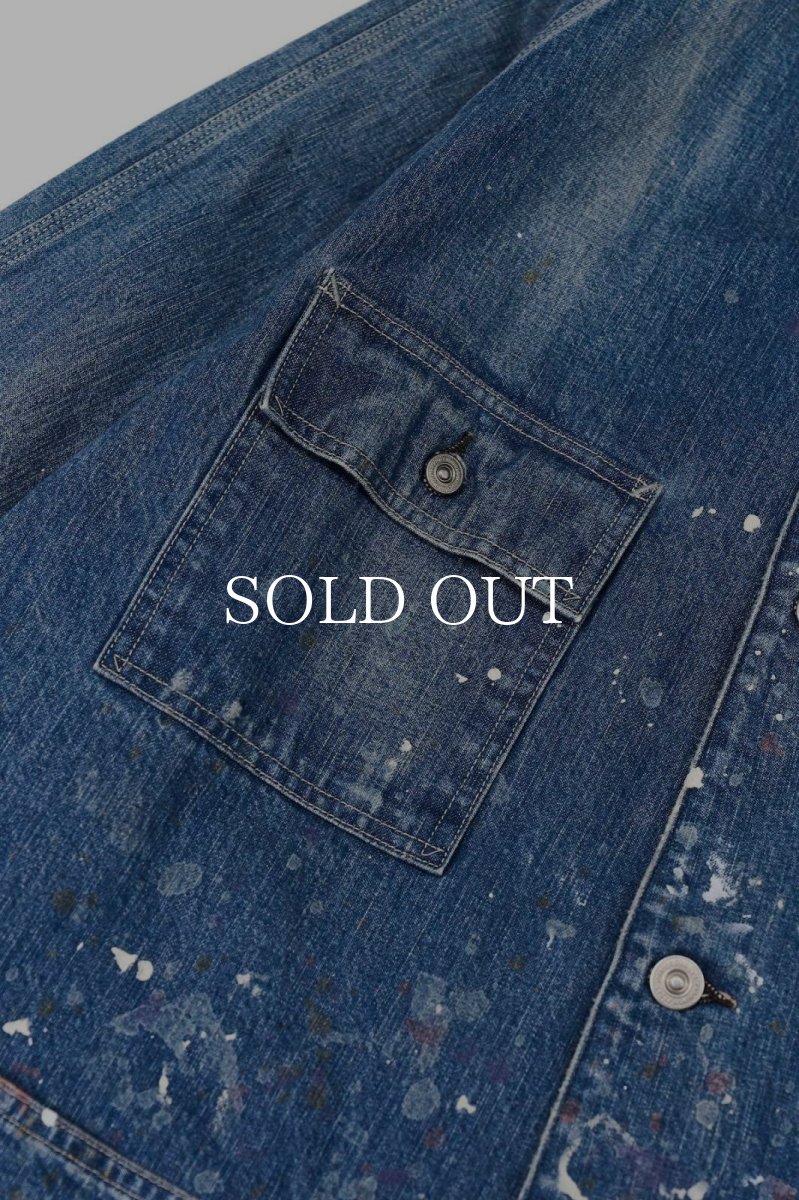 画像6: OLD JOE   HAMPTON CHORE JACKET (PATINA & PAINT) (6)
