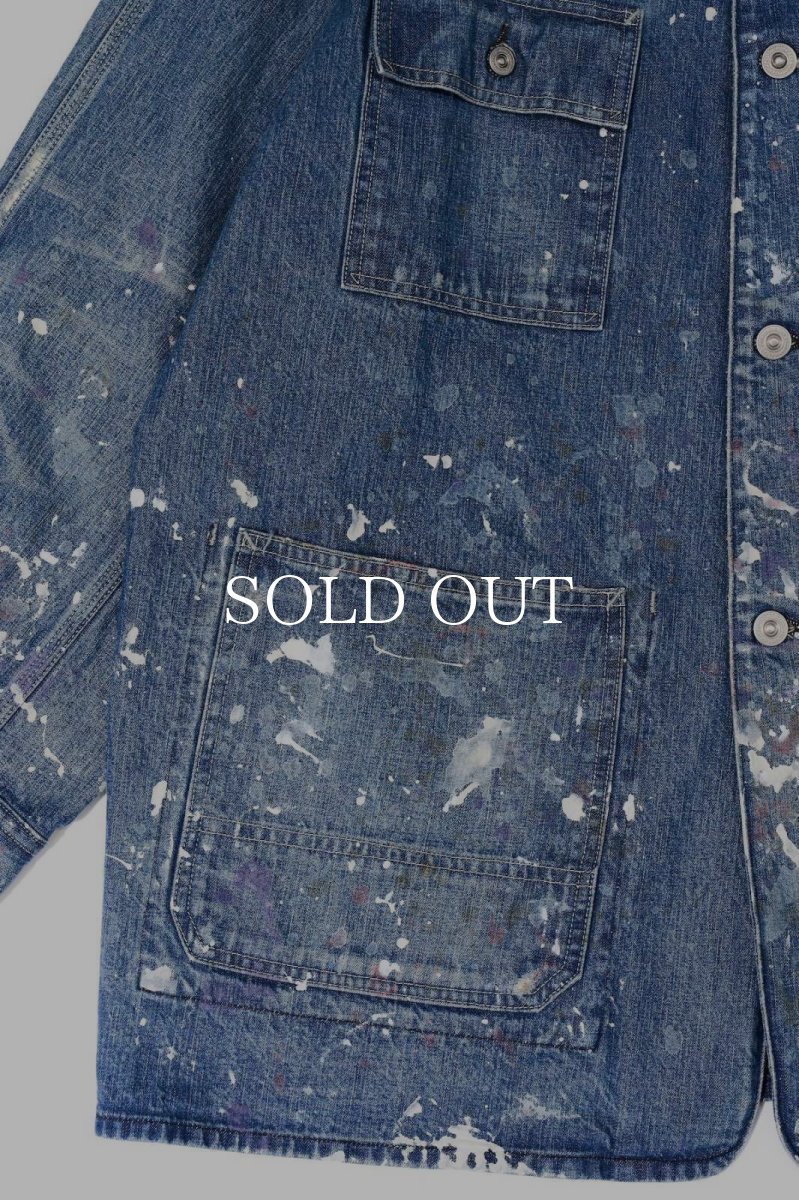 画像4: OLD JOE   HAMPTON CHORE JACKET (PATINA & PAINT) (4)