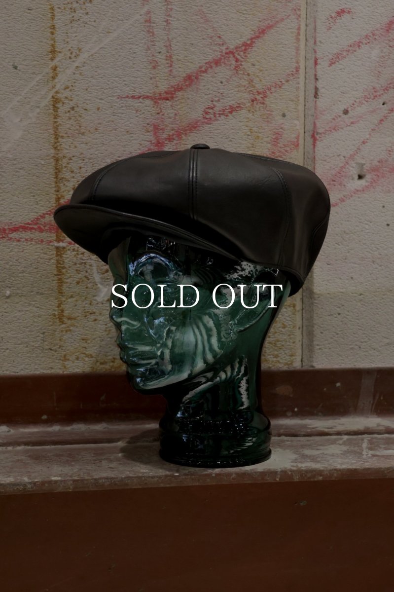 画像4: OLD JOE   PATINA HORSE-HIDE PEAKED CAP (EAR GUARD) (4)