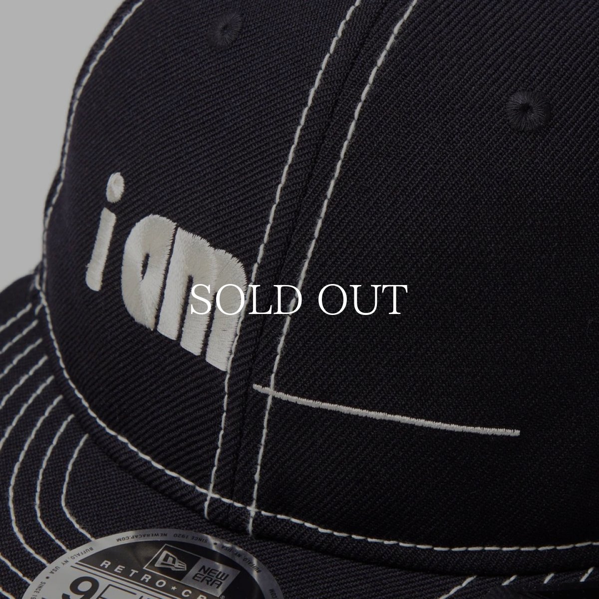 画像2: NEW ERA  RC 9FIFTY フラットバイザー MIYUKI ARIHARA i am ウール ネイビー (2)