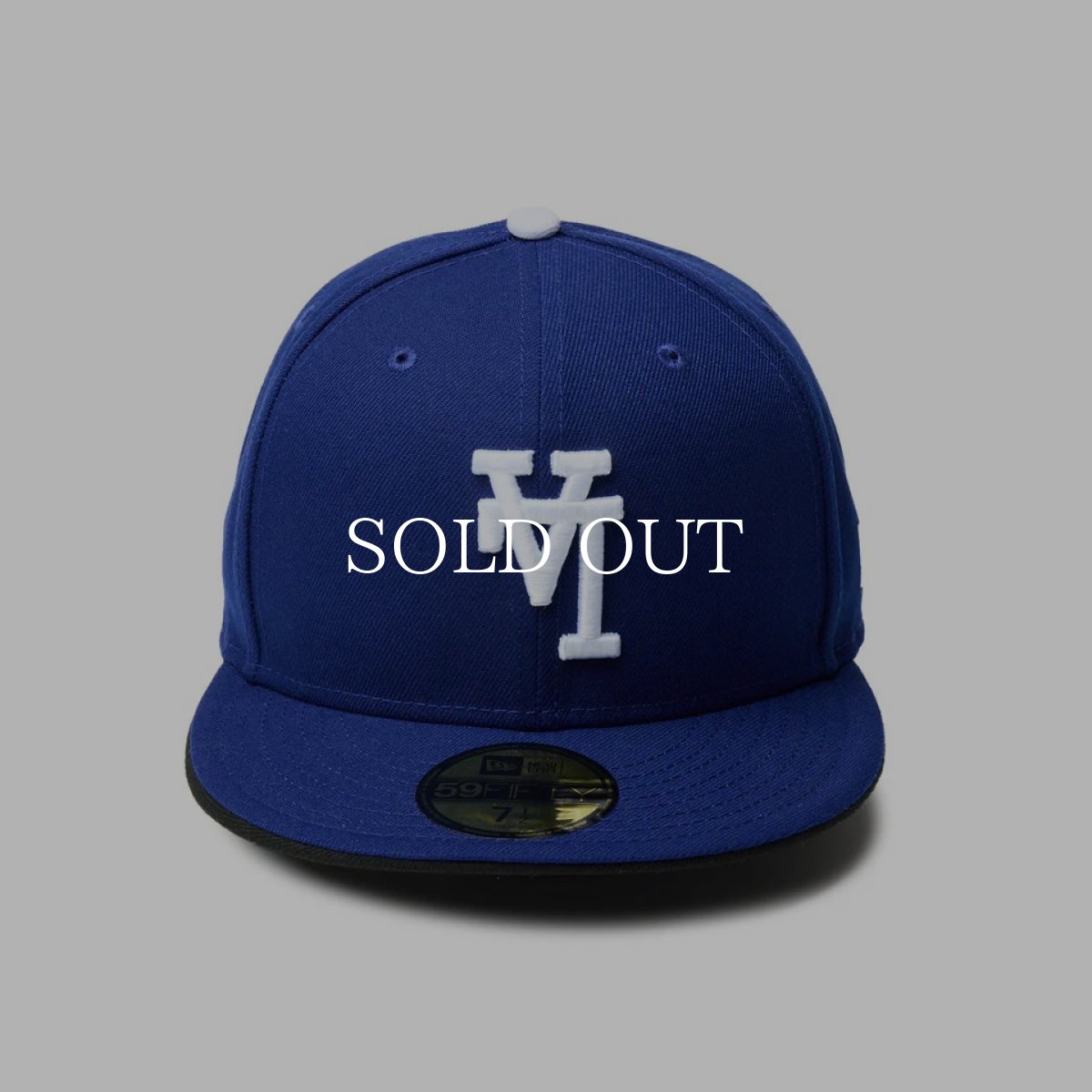 画像2: NEW ERA  59FIFTY MLB Upside Down ロサンゼルス・ドジャース ダークロイヤル (2)