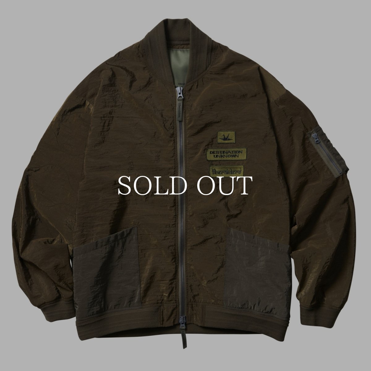 画像1: Liberaiders  QUILTED BOMBER JACKET (1)