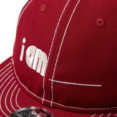 画像2: NEW ERA  RC 9FIFTY フラットバイザー MIYUKI ARIHARA i am ウール カーディナル (2)