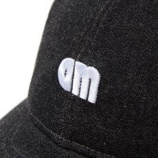 画像2: NEW ERA  RC 9FIFTY プレカーブドバイザー MIYUKI ARIHARA am デニム ブラック (2)