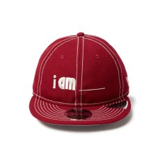 画像4: NEW ERA  RC 9FIFTY フラットバイザー MIYUKI ARIHARA i am ウール カーディナル (4)