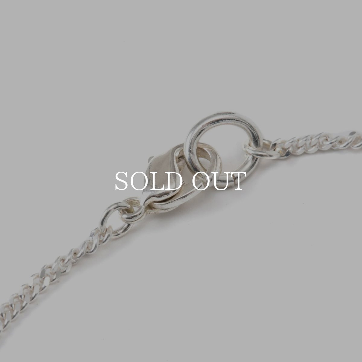 画像4: CALEE  CAL NT LOGO SILVER NECKLACE (4)