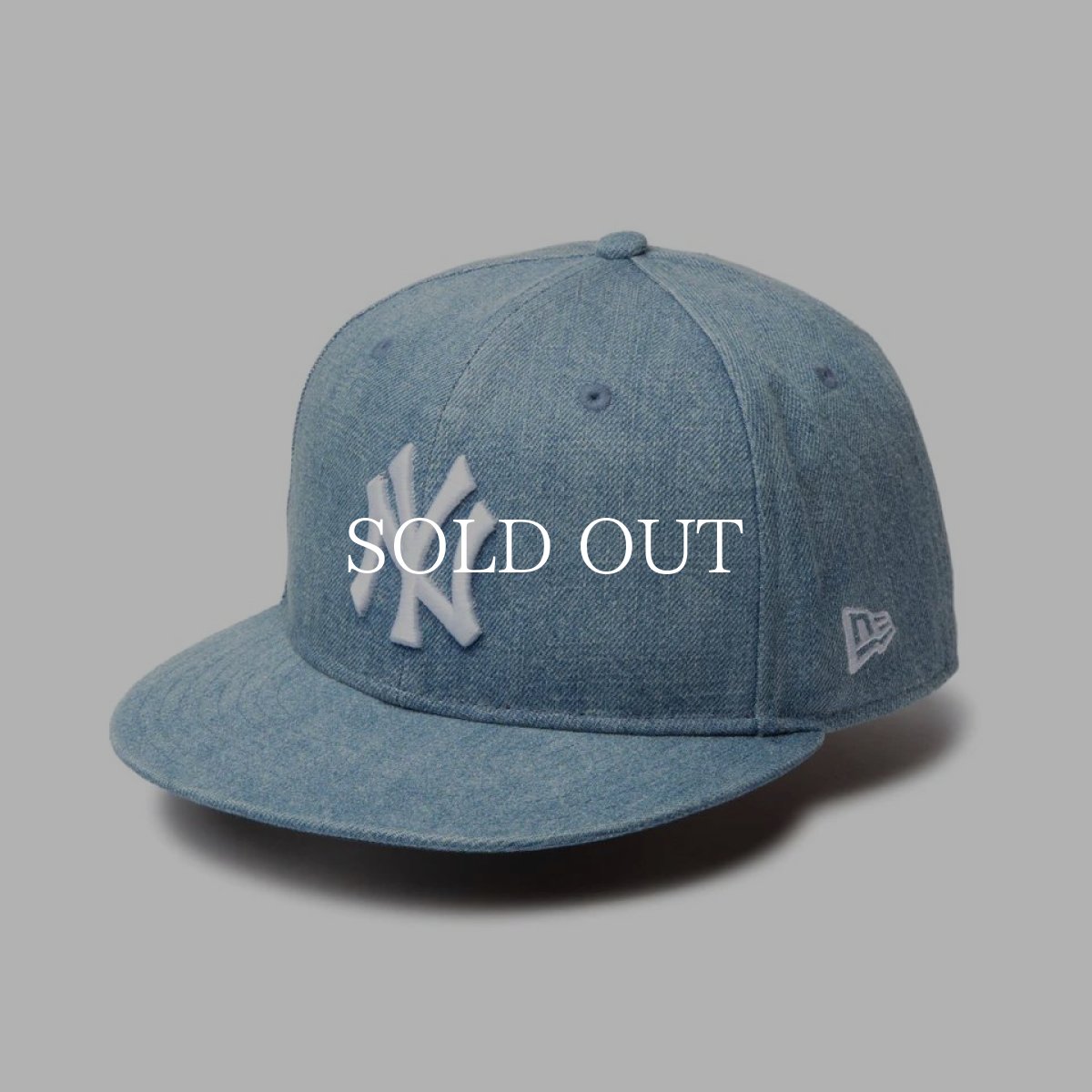 画像1: NEW ERA  9FIFTY Denim ニューヨーク・ヤンキース ウォッシュドデニム (1)