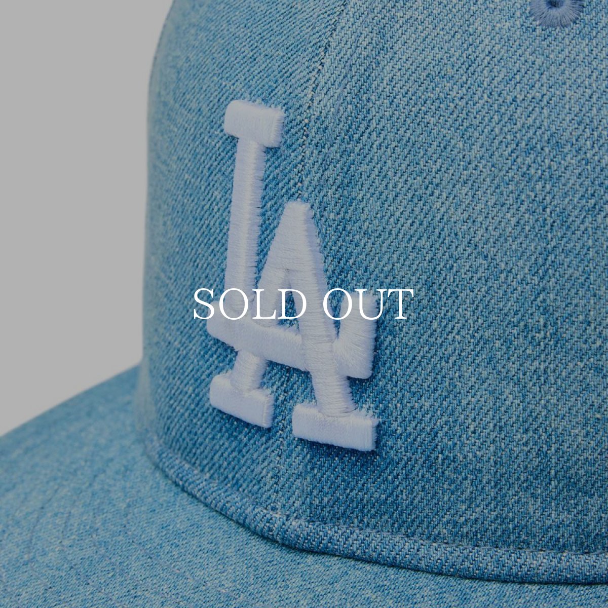 画像6: NEW ERA  59FIFTY Denim ロサンゼルス・ドジャース ワールドシリーズサイドパッチ ウォッシュドデニム (6)