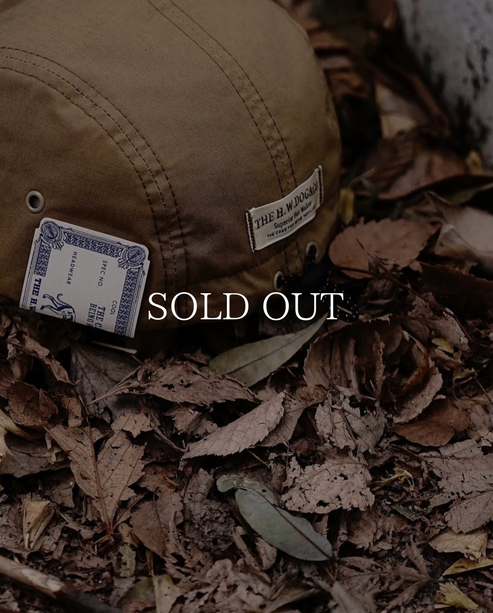 画像17: THE H.W.DOG&CO.  RIPSTOP JET CAP (17)