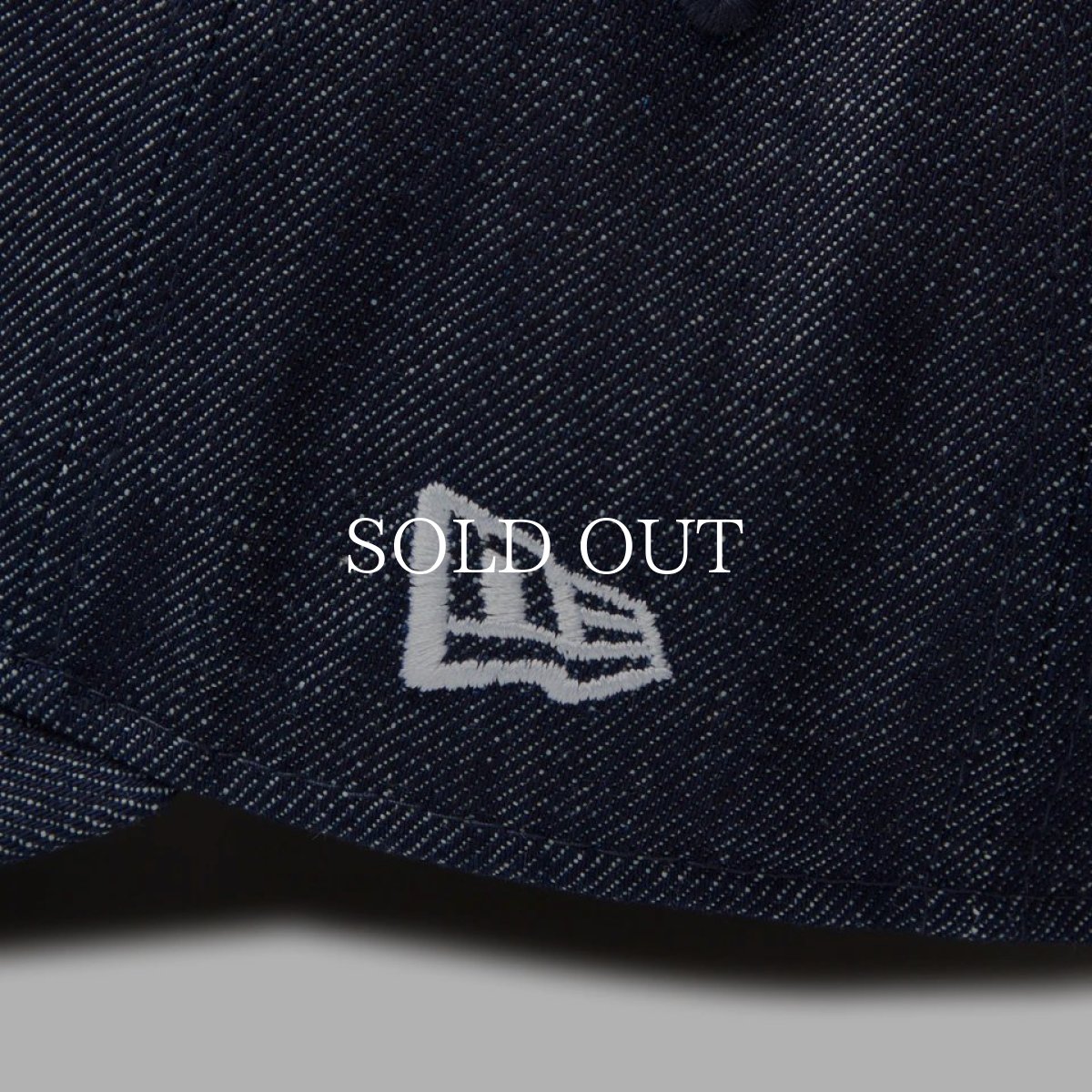 画像6: NEW ERA  9TWENTY Denim Handwritten Logo インディゴデニム (6)
