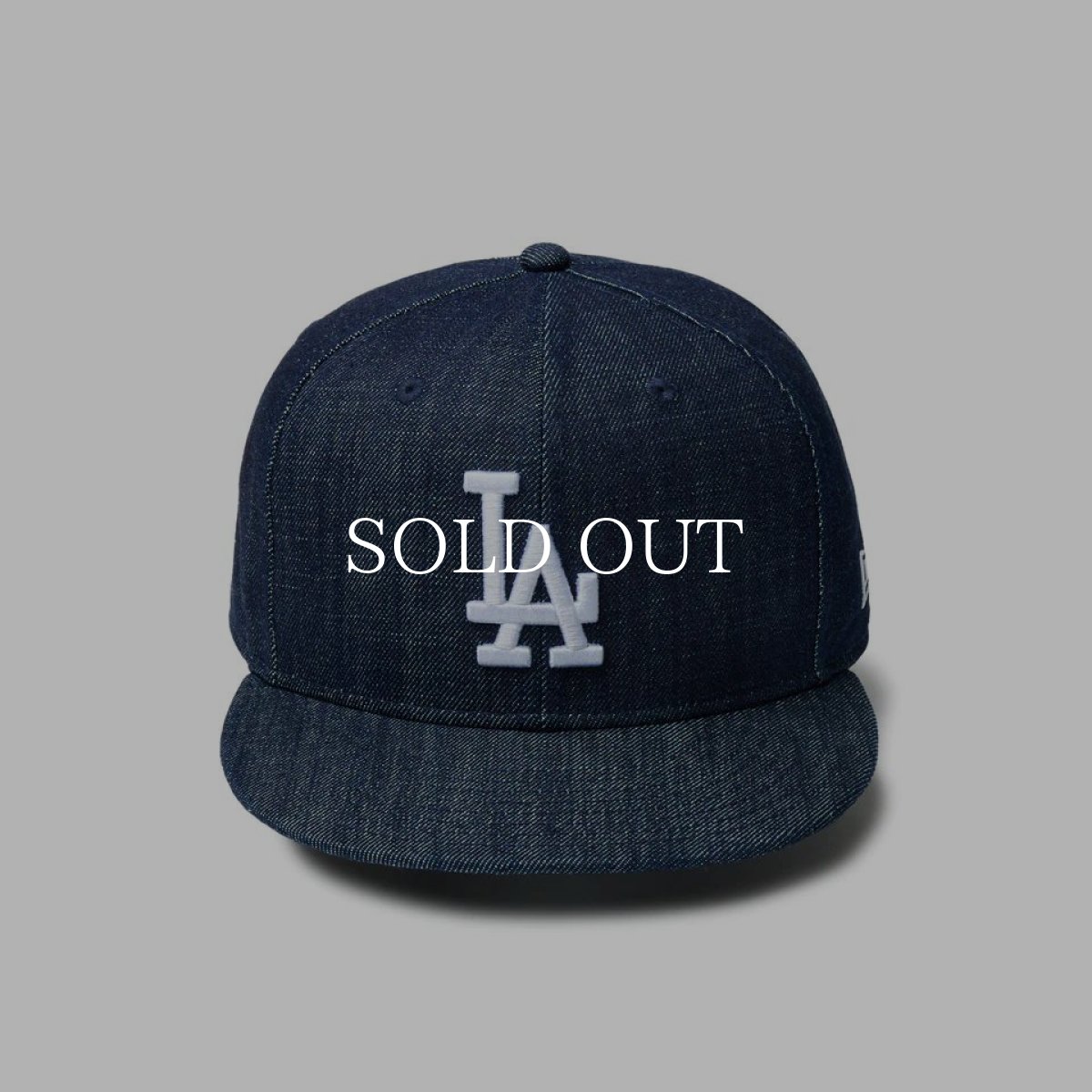 画像2: NEW ERA  9FIFTY Denim ロサンゼルス・ドジャース インディゴデニム (2)