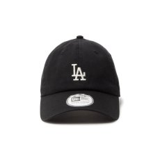 画像2: NEW ERA  カジュアルクラシック MLB Casual Classic ロサンゼルス・ドジャース ミッドロゴ ブラック (2)