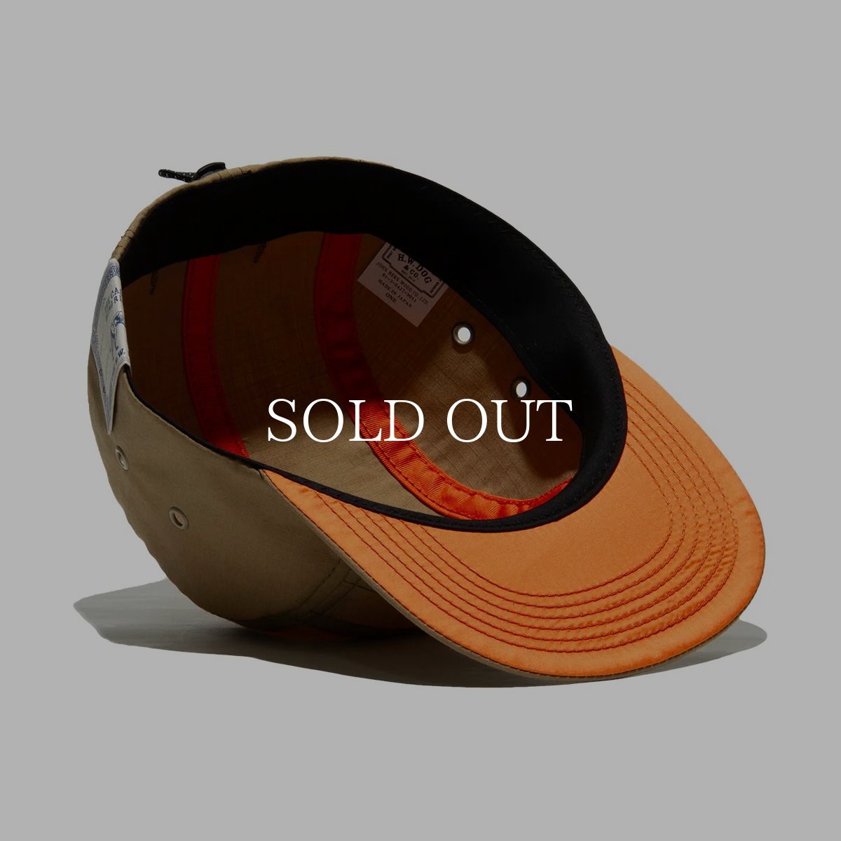 画像10: THE H.W.DOG&CO.  RIPSTOP JET CAP (10)