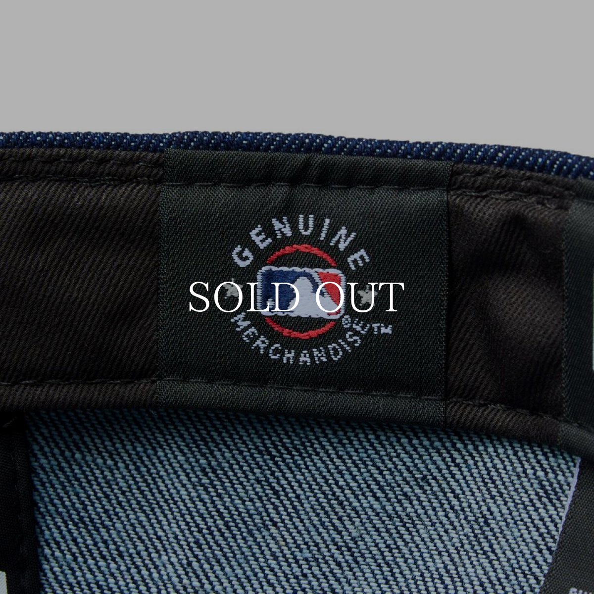 画像8: NEW ERA  59FIFTY MLB Denim 2-Tone ニューヨーク・ヤンキース インディゴデニム ネイビーバイザー (8)