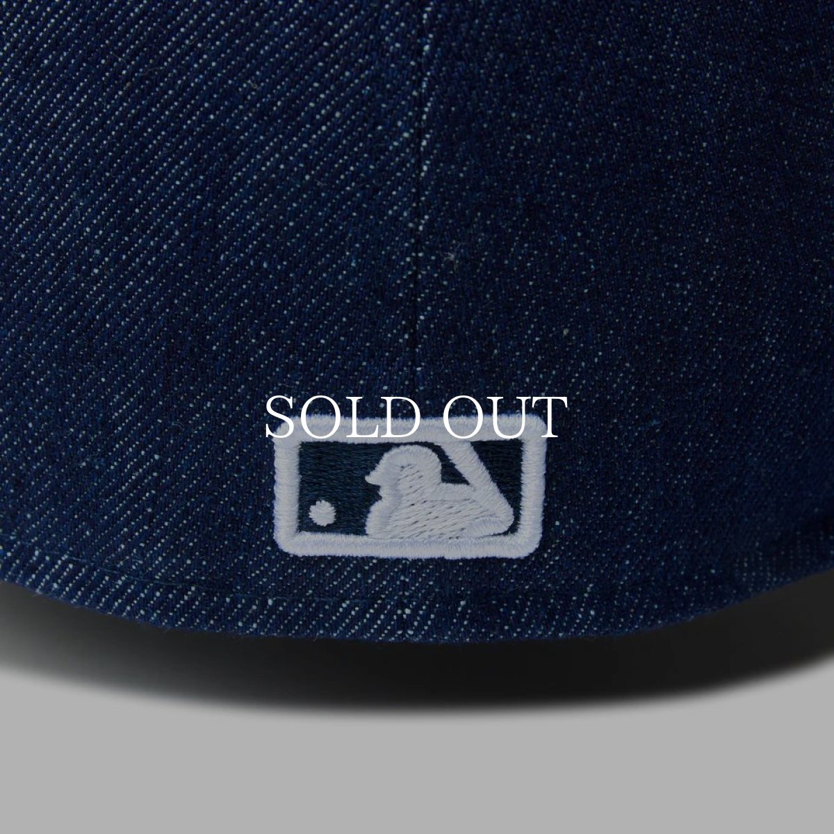 画像7: NEW ERA  59FIFTY MLB Denim 2-Tone ニューヨーク・ヤンキース インディゴデニム ネイビーバイザー (7)