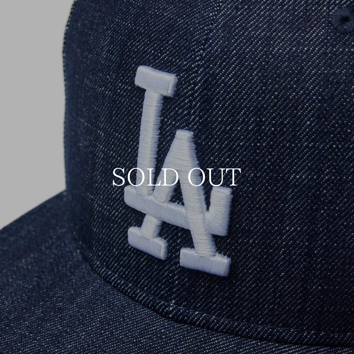画像5: NEW ERA  9FIFTY Denim ロサンゼルス・ドジャース インディゴデニム (5)