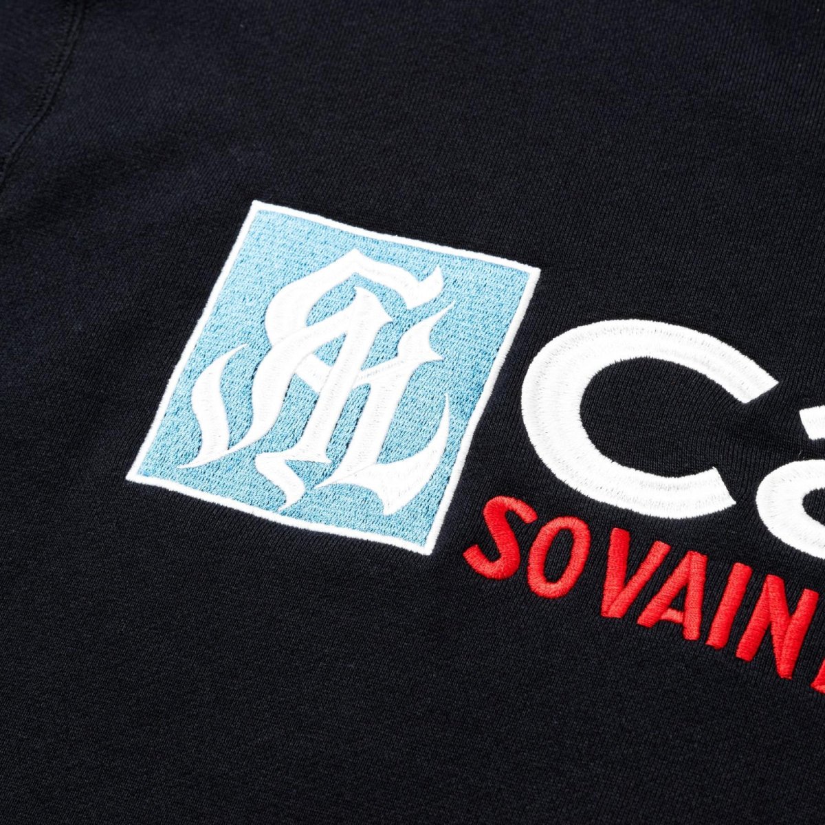 画像7: CALEE  CAL NT LOGO CREW NECK SW <NATURALLY PAINT DESIGN> (7)