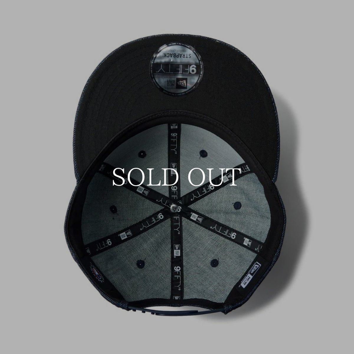 画像4: NEW ERA  9FIFTY Denim ロサンゼルス・ドジャース インディゴデニム (4)