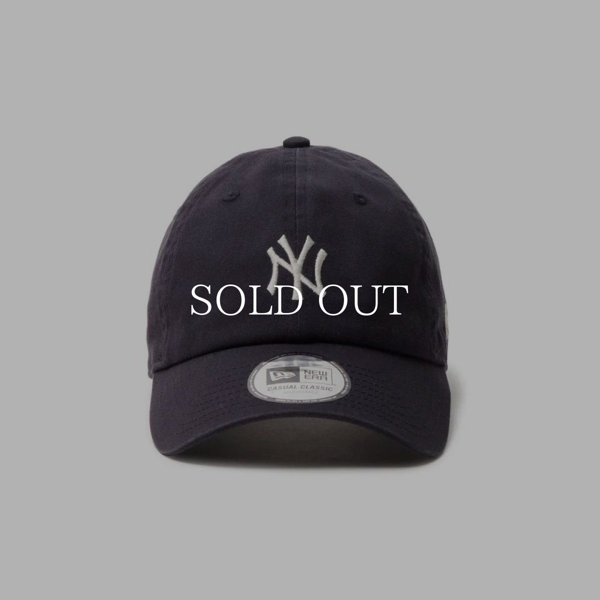 画像2: NEW ERA  カジュアルクラシック MLB Casual Classic ニューヨーク・ヤンキース ミッドロゴ ネイビー (2)