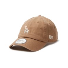 画像1: NEW ERA  カジュアルクラシック MLB Casual Classic ロサンゼルス・ドジャース ミッドロゴ カーキ (1)