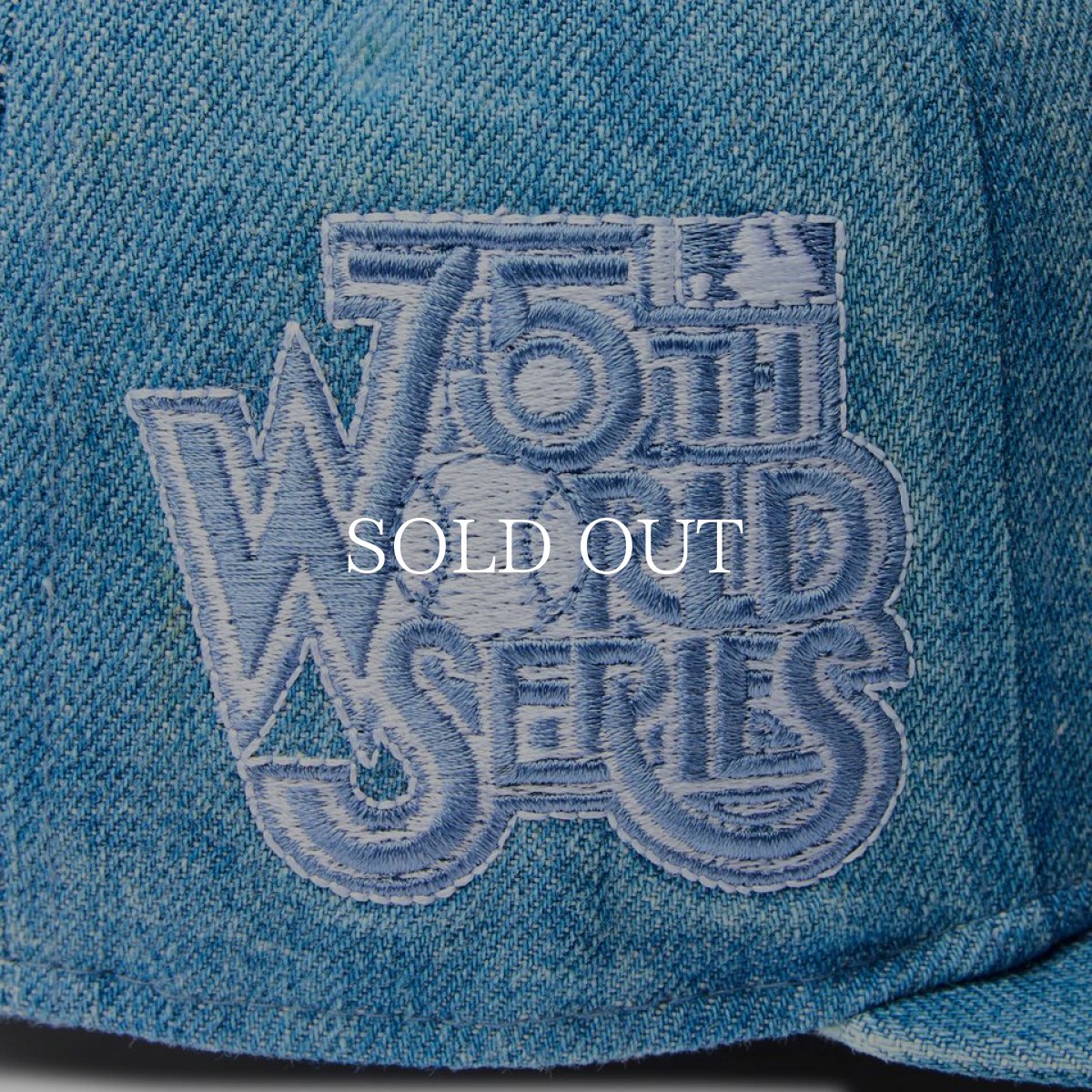 画像7: NEW ERA  59FIFTY Denim ロサンゼルス・ドジャース ワールドシリーズサイドパッチ ウォッシュドデニム (7)