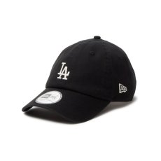 画像1: NEW ERA  カジュアルクラシック MLB Casual Classic ロサンゼルス・ドジャース ミッドロゴ ブラック (1)