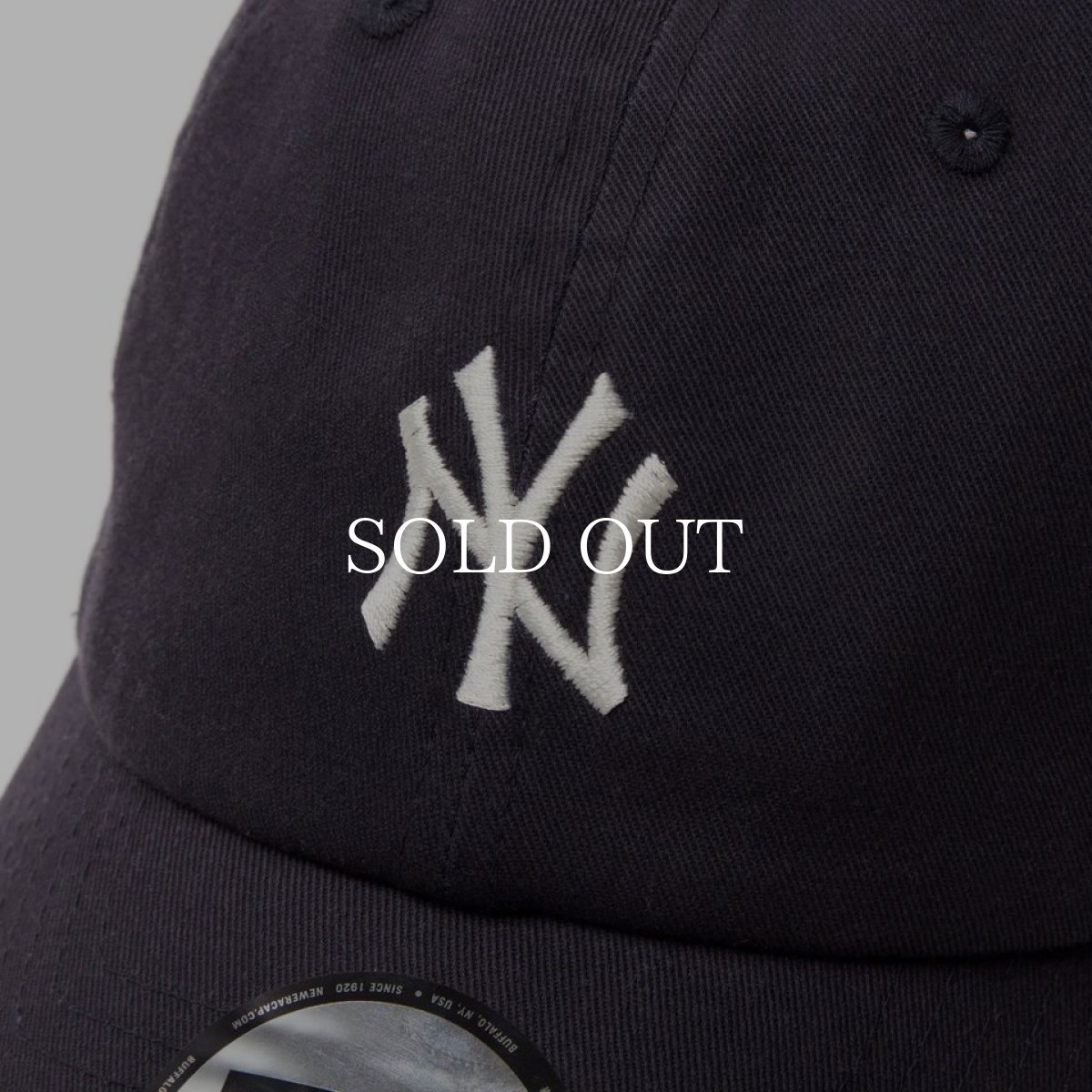 画像5: NEW ERA  カジュアルクラシック MLB Casual Classic ニューヨーク・ヤンキース ミッドロゴ ネイビー (5)