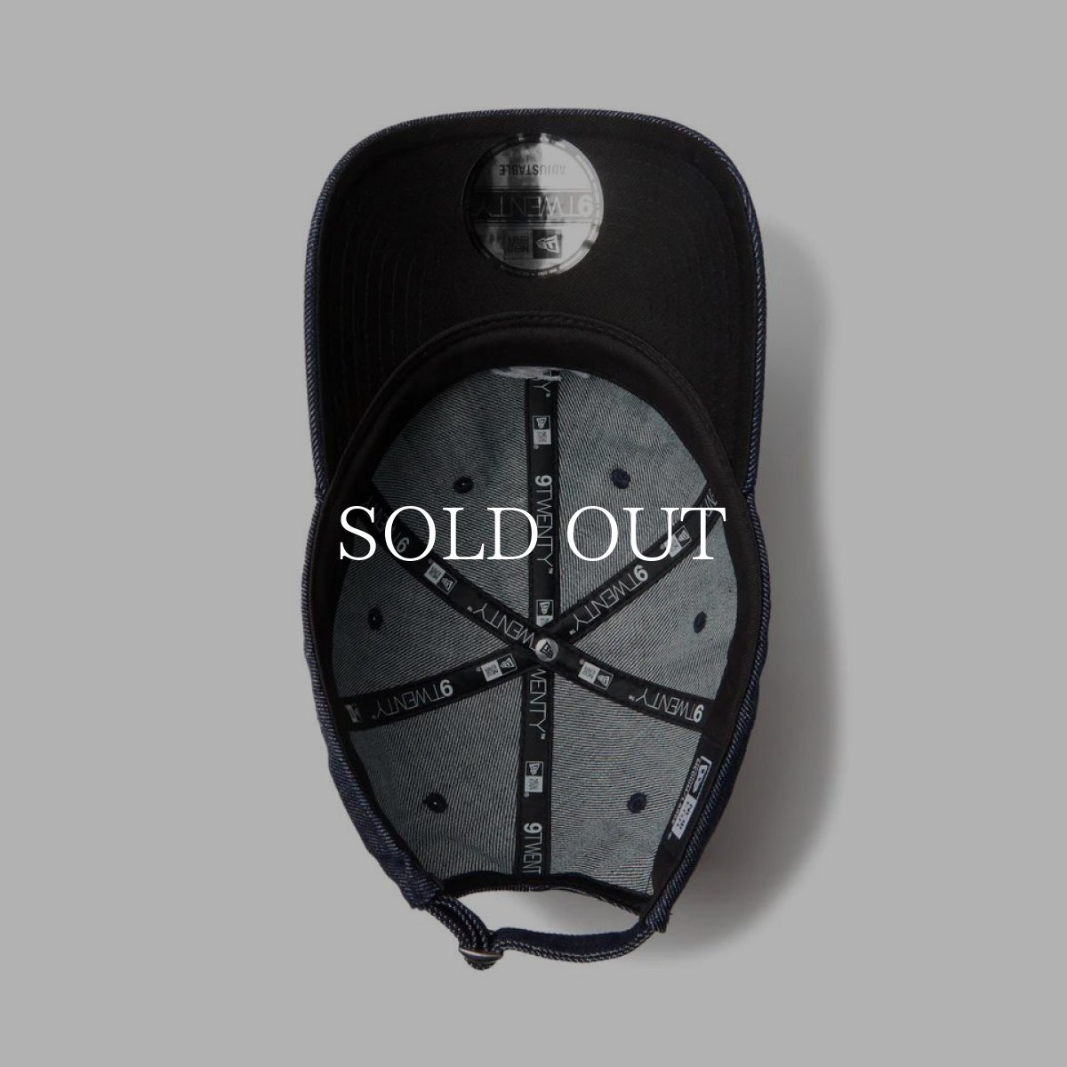 画像4: NEW ERA  9TWENTY Denim Handwritten Logo インディゴデニム (4)