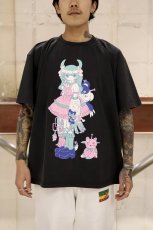 画像9: KIDILL  LOLITA GIRL T-SHIRT HARD WASH ARTWORK BY KAE TANAKA (9)