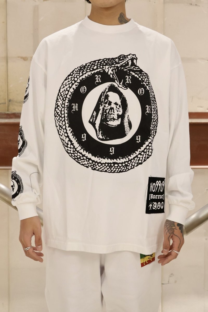画像13: KIDILL  PATCH LONG SLEEVE T-SHIRT HARD WASH HO99O9 COLLABORATION (13)