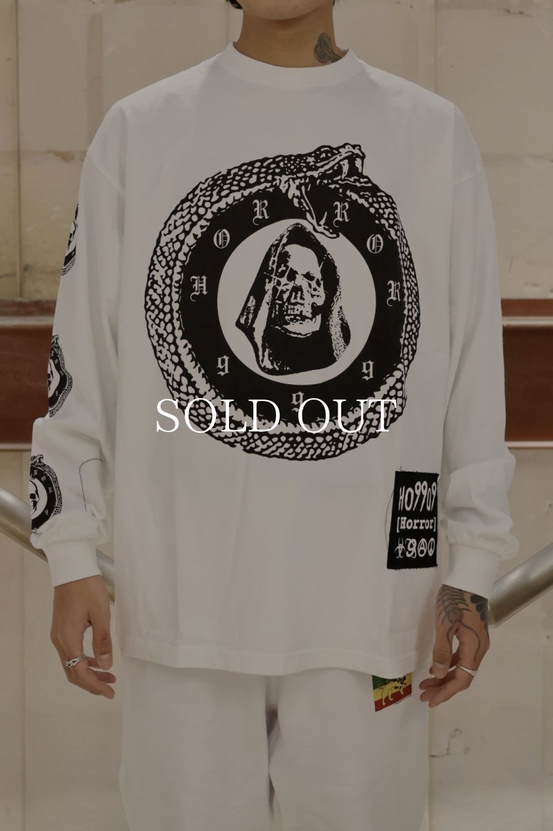 画像13: KIDILL  PATCH LONG SLEEVE T-SHIRT HARD WASH HO99O9 COLLABORATION (13)