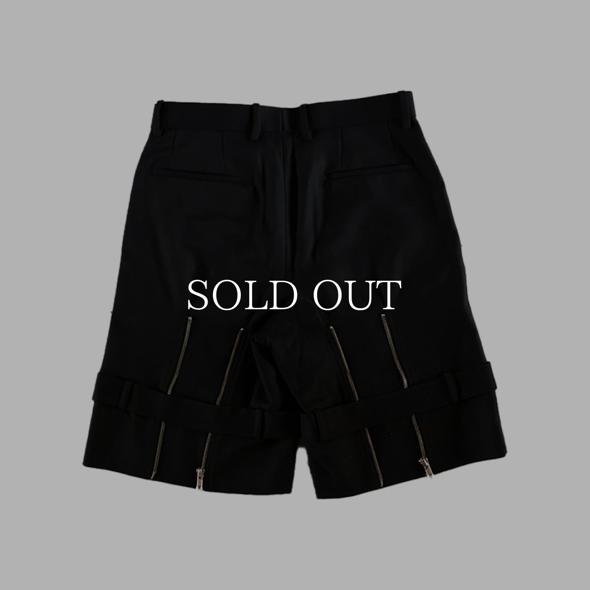 画像2: KIDILL  TAILORED BONDAGE SHORT PANTS (2)
