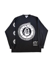 画像1: KIDILL  PATCH LONG SLEEVE T-SHIRT HARD WASH HO99O9 COLLABORATION (1)