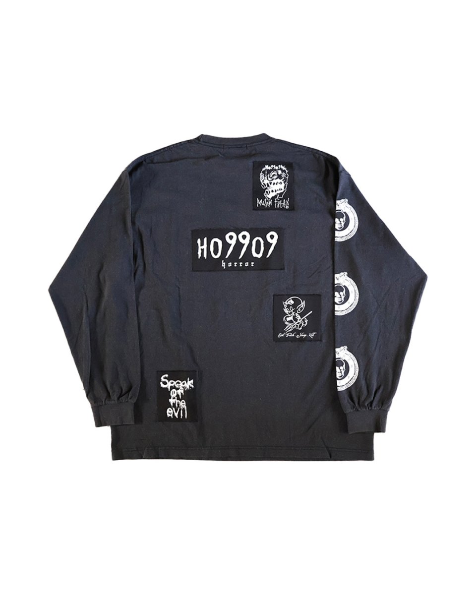 画像2: KIDILL  PATCH LONG SLEEVE T-SHIRT HARD WASH HO99O9 COLLABORATION (2)