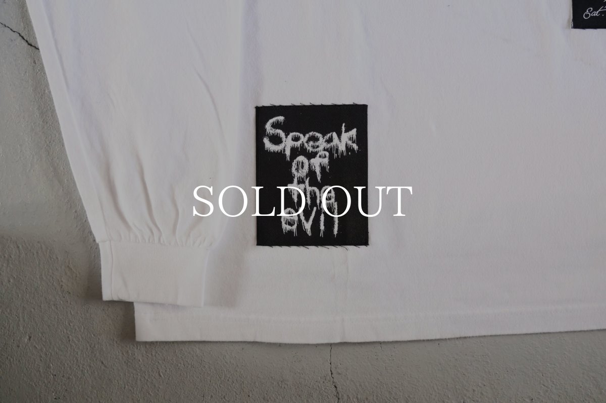 画像10: KIDILL  PATCH LONG SLEEVE T-SHIRT HARD WASH HO99O9 COLLABORATION (10)