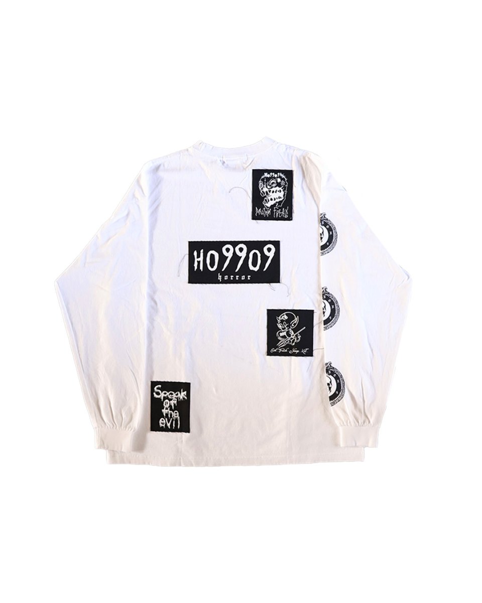 画像4: KIDILL  PATCH LONG SLEEVE T-SHIRT HARD WASH HO99O9 COLLABORATION (4)
