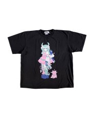 画像1: KIDILL  LOLITA GIRL T-SHIRT HARD WASH ARTWORK BY KAE TANAKA (1)