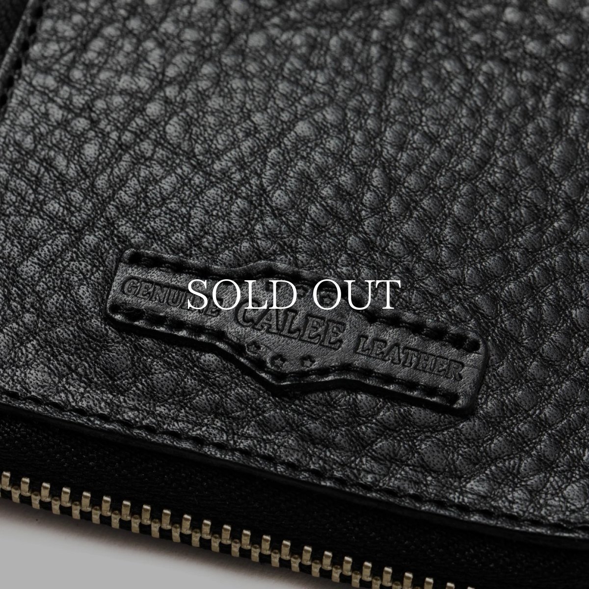 画像5: CALEE  ROUND ZIP LEATHER SHORT WALLET (5)