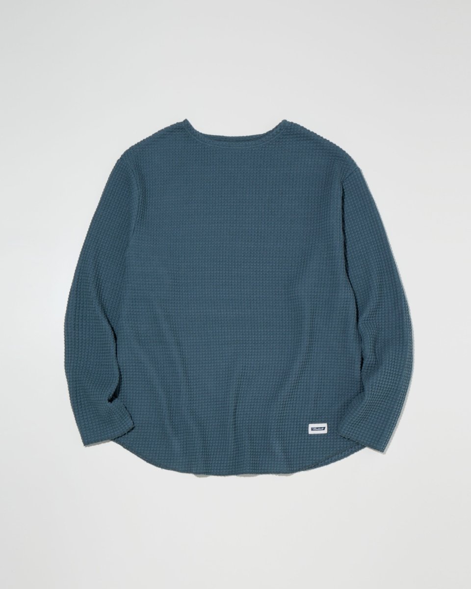 画像1: RADIALL  BIG WAFFLE - BOAT NECK T-SHIRT L/S (1)