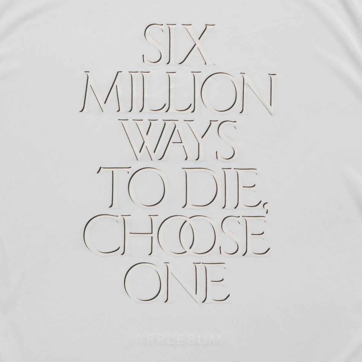 画像9: APPLEBUM  “Six Million” Dry T-shirt [Show & Prove] (9)