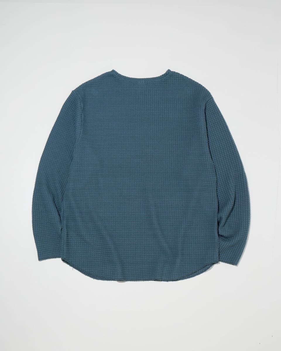画像2: RADIALL  BIG WAFFLE - BOAT NECK T-SHIRT L/S (2)