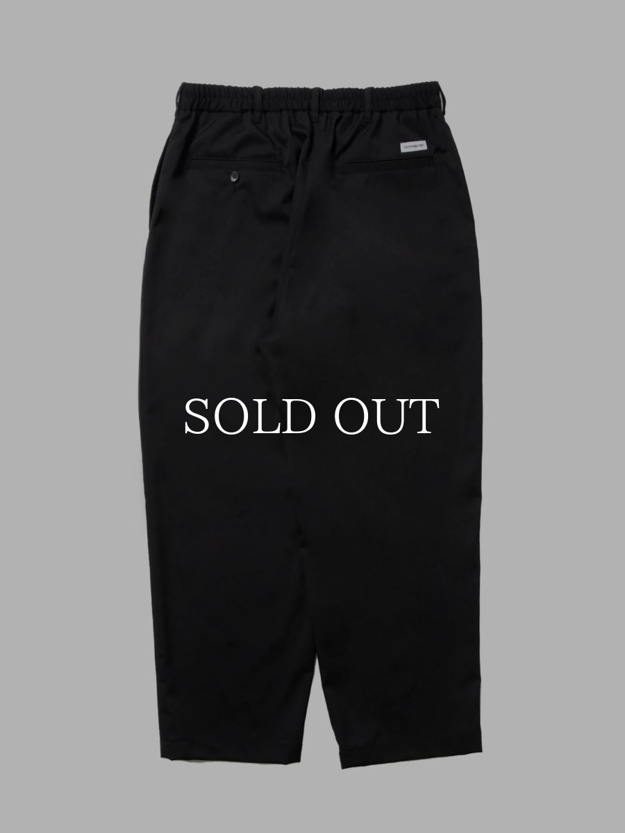 画像2: COOTIE   Comfort Merino Saxony 2 Tuck Wide Easy Trousers (2)