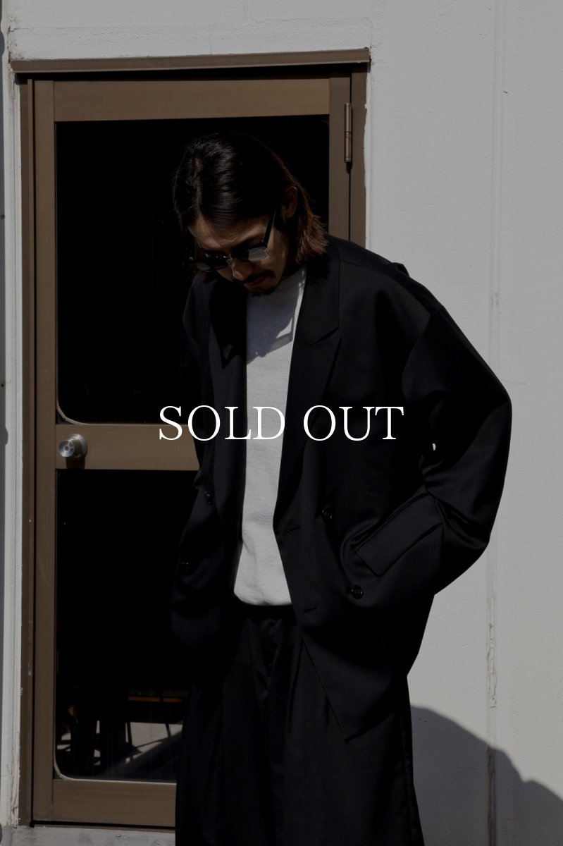 画像7: COOTIE   Comfort Merino Saxony Double Breasted Jacket (7)