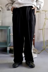 画像3: COOTIE   Comfort Merino Saxony 2 Tuck Wide Easy Trousers (3)