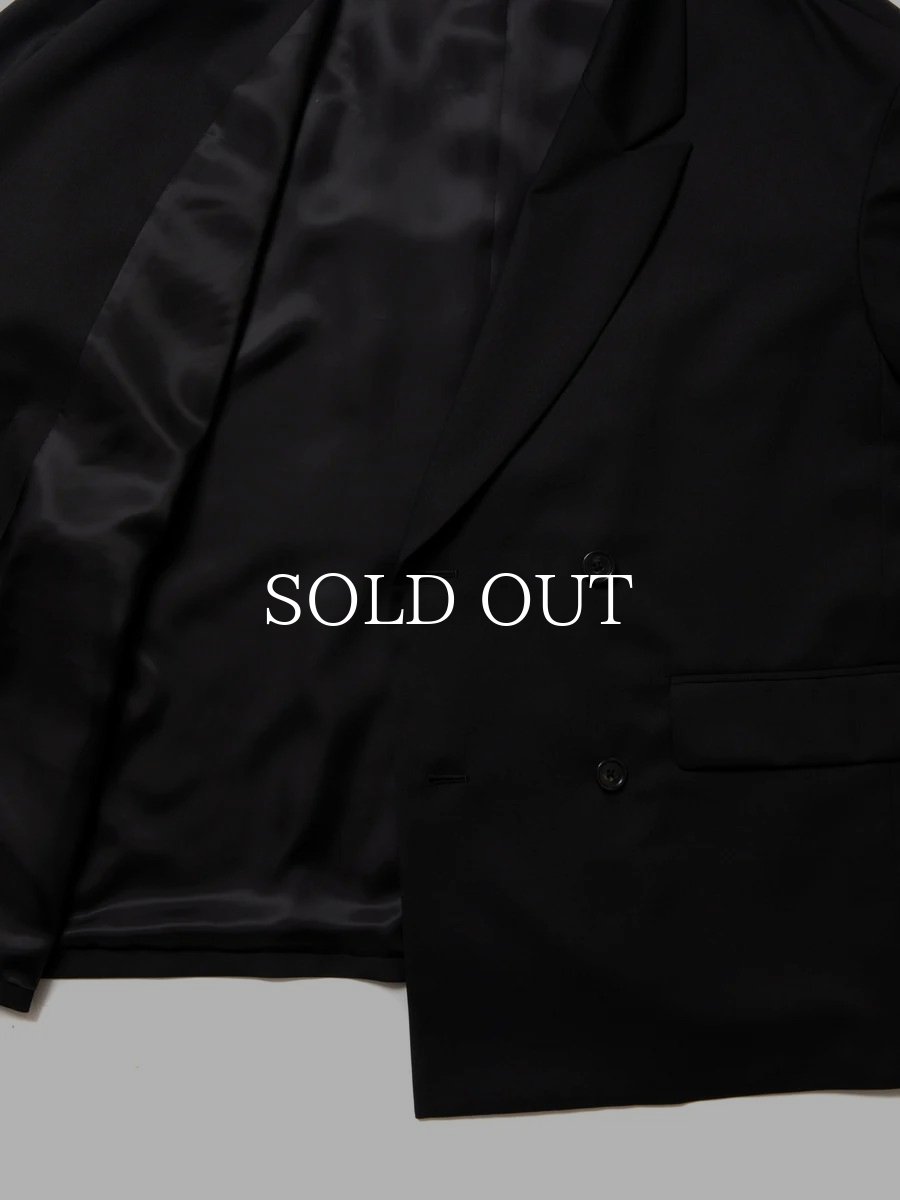 画像4: COOTIE   Comfort Merino Saxony Double Breasted Jacket (4)