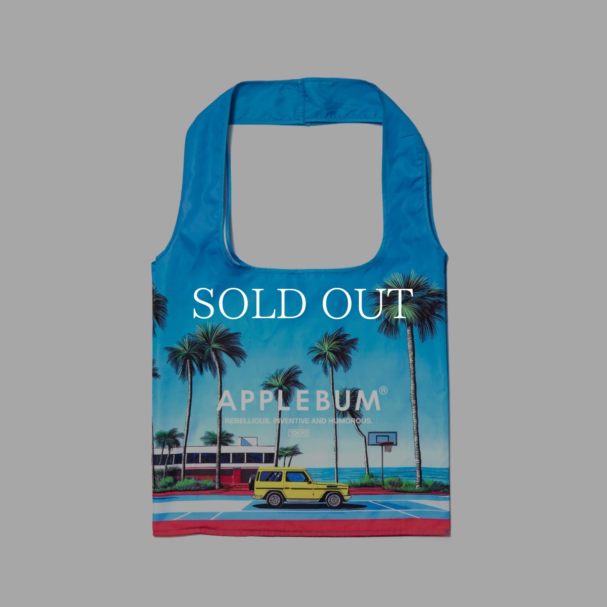 画像1: APPLEBUM  "Seaside Basketball Court” Eco Bag (1)