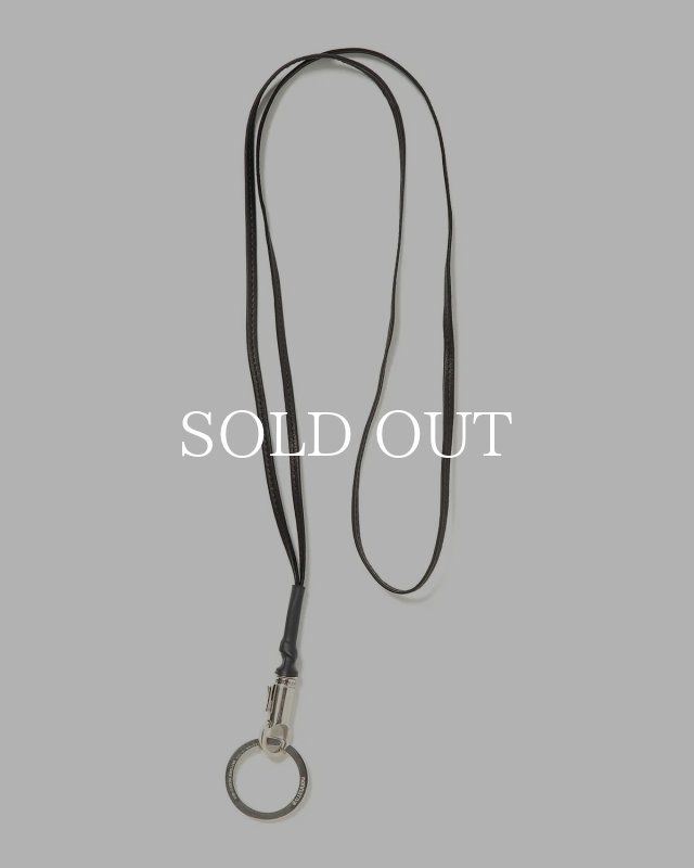アクセサリー VOYAGER KEY RING WITH LEATHER STRAP nonnative VOYAGER KEY RING WITH LEATHER STRAP by END NN