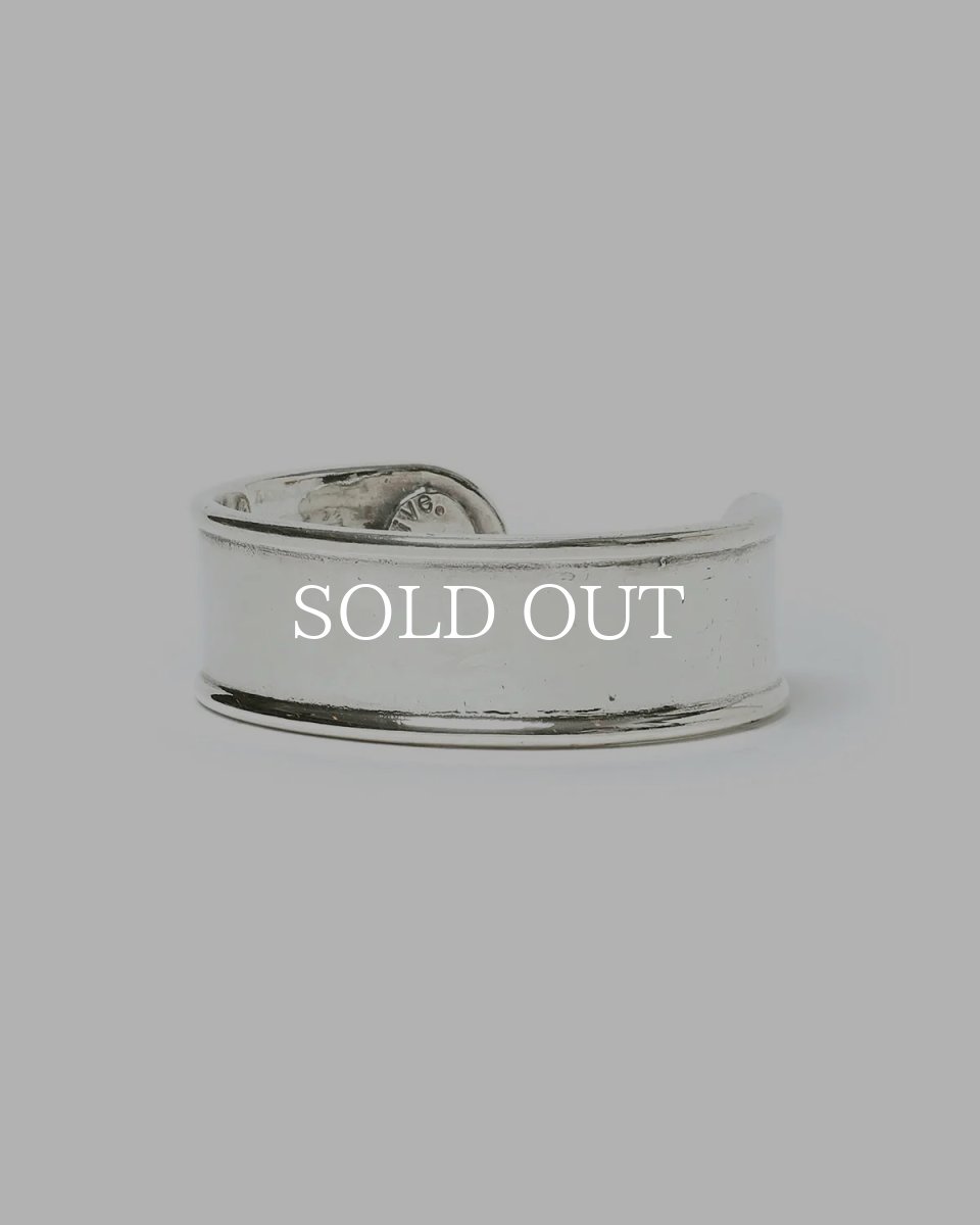 画像1: nonnative  DWELLER BANGLE 925 SILVER by END (1)